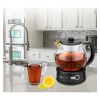 CLATRONIC Théière 1L 720W Noir