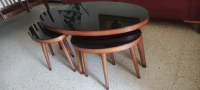 Table basse+ 2 gigogne 