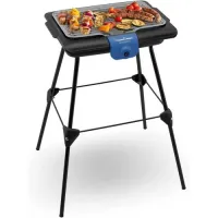 MOULINEXAccessimo Barbecue électrique de table avec pieds, Fabriqué en France