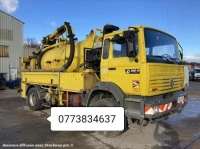 Camion vidange Débouchage canalisation curage تسريح المجاري و قنوات الصرف الصحي 