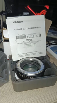 Bague speedbooster Nikon - Micro 4/3 (VILTROX NF-M43X)