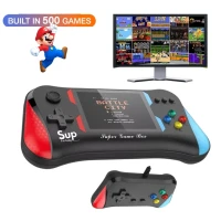 CONSOLE DE JEUX SUP GAME BOX X7M 500 EN 1 (500 JEUX INCLU DANS LA MEMOIRE INTERNE DE LA CONSOLE)