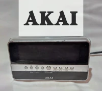 AKAI radio réveil 100/ ORIGINALE 