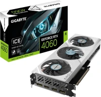 CARTE GRAPHIQUE GIGABYTE RTX4060 8GB EAGLE OC ICE