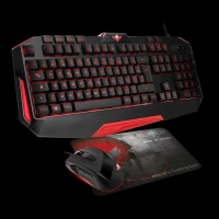 PACK 3EN1 GAMER (CLAVIER/SOURIS/TAPIS) SPIRIT OF GAMER PRO-MK3 (NOIR)