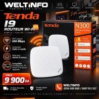 point-dacces-wifi-acces-tenda-i9-300mbps-borne-24ghz-2x2-mimo-alger-centre-algerie