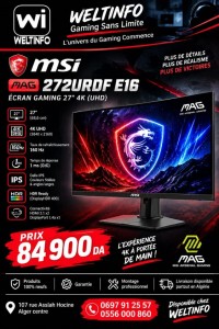 screens-ecran-gaming-msi-mag-272urdf-e16-alger-centre-algeria