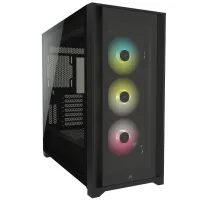 CORSAIR ICUE 5000X RGB TEMPERED GLASS (NOIR)