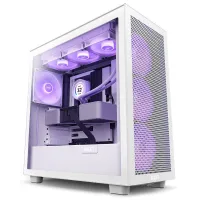 BOITIER NZXT H7 FLOW WHITE MIDI ATX RGB