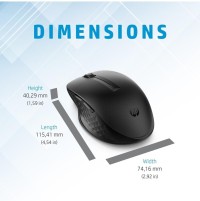 لوحة-المفاتيح-الفأرة-souris-sans-fil-multi-peripheriques-hp-435-الجزائر-وسط