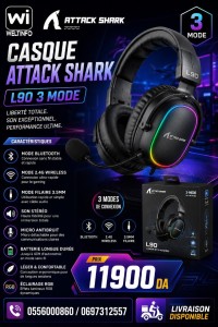 سماعات-الرأس-و-أجهزة-الصوت-casque-gaming-attack-shark-l90-3-modes-الجزائر-وسط