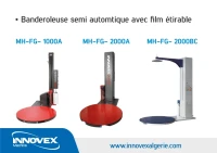 Banderoleuse “Filmeuse” de palette