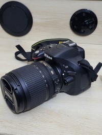 آلة-تصوير-nikon-d5200-appareil-photo-numerique-reflex-242-mpix-objectif-af-s-dx-18-105mm-f-ed-vr-مستغانم-الجزائر