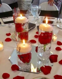 Bougie flottante 