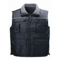 Gilet noir CARISTE - 100 % polyester - doublé polaire - COVERGUARD