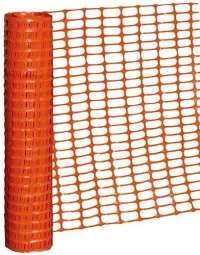 Filet de signalisation de chantier orange 