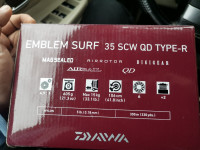 اصطياد-و-صيد-الأسماك-2-moulinets-daiwa-emblem-surf-35-scw-qd-type-r-neufs-jamais-utiliser-الحراش-الجزائر