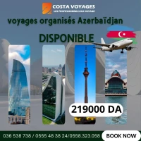 Voyage Organisé Azerbaïdjan  DISPONIBLE 
