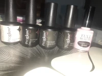    Soft gel Nail tips and  gel polish (vernis gel) 
