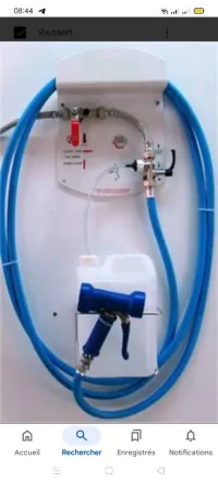 Centrale de désinfection, Système de dosage de solution détergente et/ou désinfectante