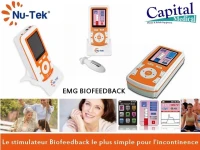 جهاز علاج السلس البولي و هبوط الأعضاءRééducation périnéale BIOFEEDBACK