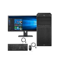 HP Z2 G4 Intel i7 9700 32Go Ram 512Go SSD nvme+ 2To HDD Quadro p600 2gb ddr5