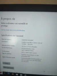 Pc portable Dell latitude 8 th génération i5