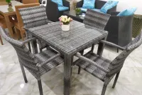 TABLE JARDIN ROUTINE AVEC 04 CHAISE