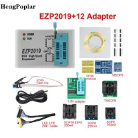Programateur EZP2019 Support24 25 93 EEPROM 25 Flash BIOS Puce ensemble complet +12 Adaptateurs arduino
