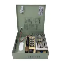 BOITIER D'ALIMENTATION CAMERA / 12V 5A 4CH SORTIE / 12V 20A 18CH SORTIE