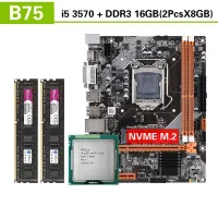 Bundle: Motherboard Kllisre B75 +CPU+RAM