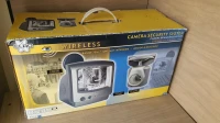 Système de surveillance sans fil ELRO sur moniteur tv ROOS Electronices Holland
