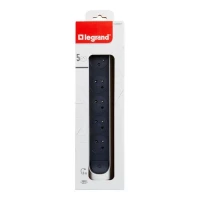 Rallonge multiprise rotative avec 5 prises de courant Surface et interrupteur à câbler