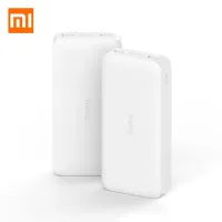 Power Bank 20000mAh 18W QC3.0 batterie externe Version de charge rapide Redmi