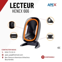 Lecteur code barre henex
