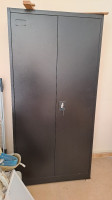 armoires-rangements-armoire-metallique-2-portes-pleines-noir-ain-naadja-alger-algerie