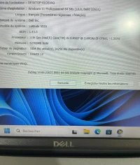 DELL Latitude 5520 i5 11ème | i5-1145G7, RAM 16Go, SSD 512Go, 15.6