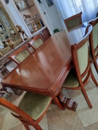 غرفة-الطعام-table-hetre-massif-الجزائر-وسط