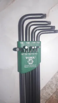 Jeu clés étoile TORX marque HaFu, 9 pièces, made in germany. 