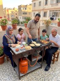 cuisinieres-excellente-affaire-table-tabouna-barbecue-multifonction-4-en-1-acier-lourd-avec-vrai-marbre-hammedi-boumerdes-algerie