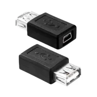 Adaptateur USB 2.0 Type-A Femelle vers Mini USB 5 Pin Femelle