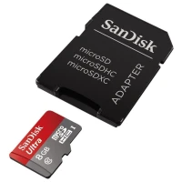 MEMOIRE MICRO SD 8GO+ADAPT SANDISK
