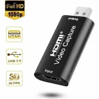 Carte Acquisition HDMI 4K Vers USB 2.0 (Adaptateur Capture HDMI Audio & Vidéo vers USB2.0)