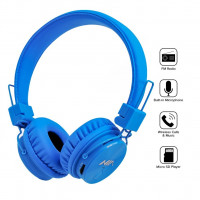 Casque Pliable Mic 4in1 Bluetooth 4.2 & FM & Carte Mémoire & Entre Jack Q8 NIA