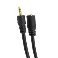 Câble Audio Auxiliaire Extension Jack 3.5mm Mâle à Femelle Cordon Mince de 3 m