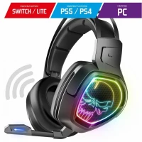 Casque Gamer Pro Sans Fil 7.1 Surround Micro Flexible MultiPlatforme Xpert-H1300