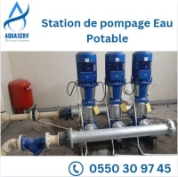 Station de pompage Eau Potable