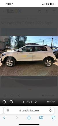 سيارات-volkswagen-t-cross-2023-comfort-البليدة-الجزائر
