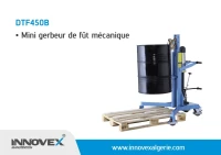 Mini gerbeur de fût mécanique 