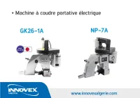 Machine à coudre portative électrique 
